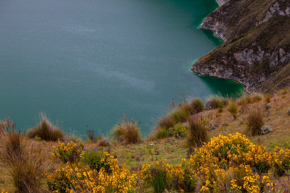 Quilotoa Emerald Lagoon