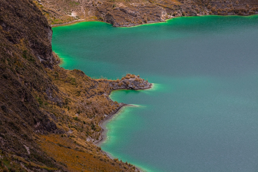 Quilotoa Emerald Lagoon