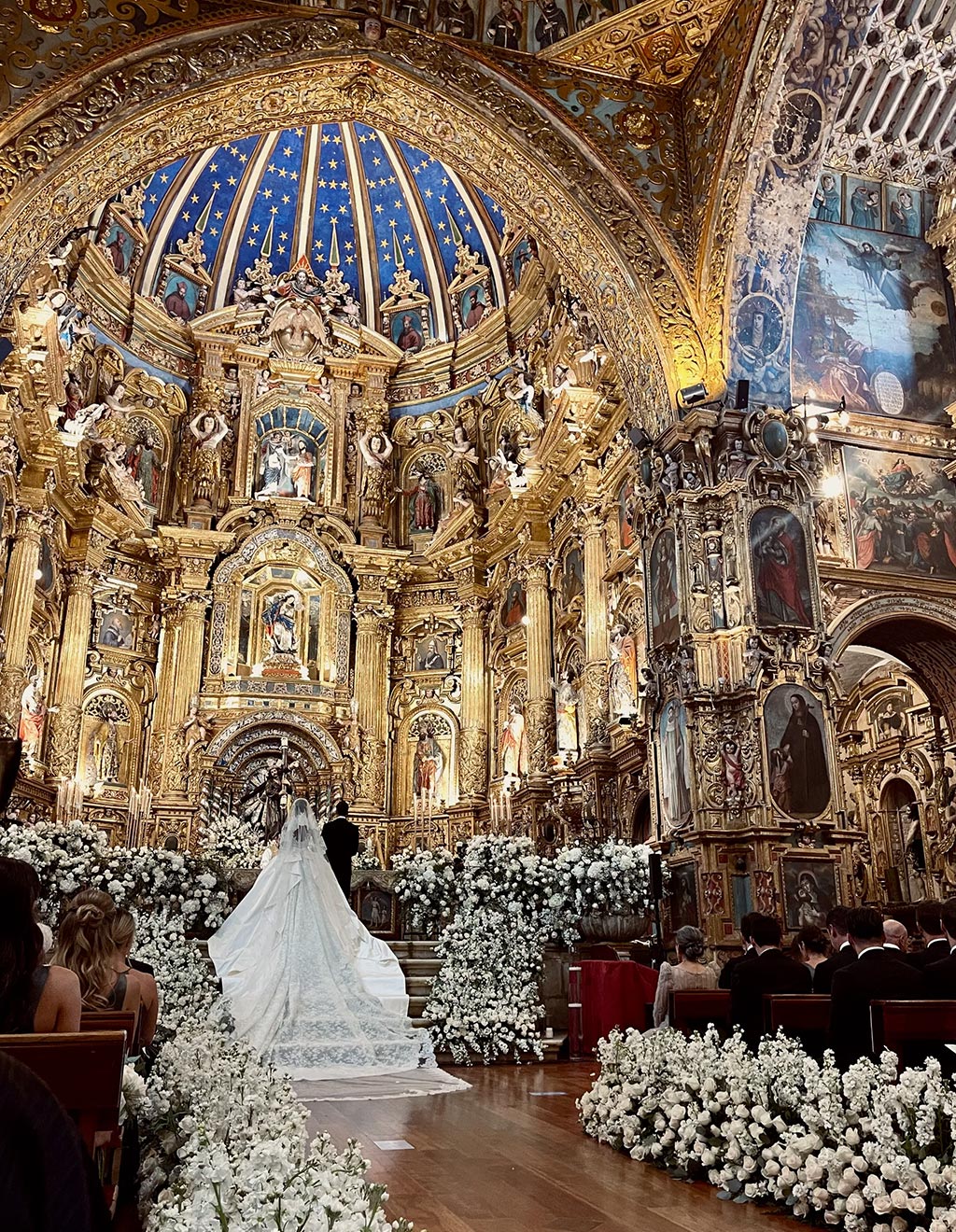 Jasmine Tookes and Antonio Valencia weddings in Quito
