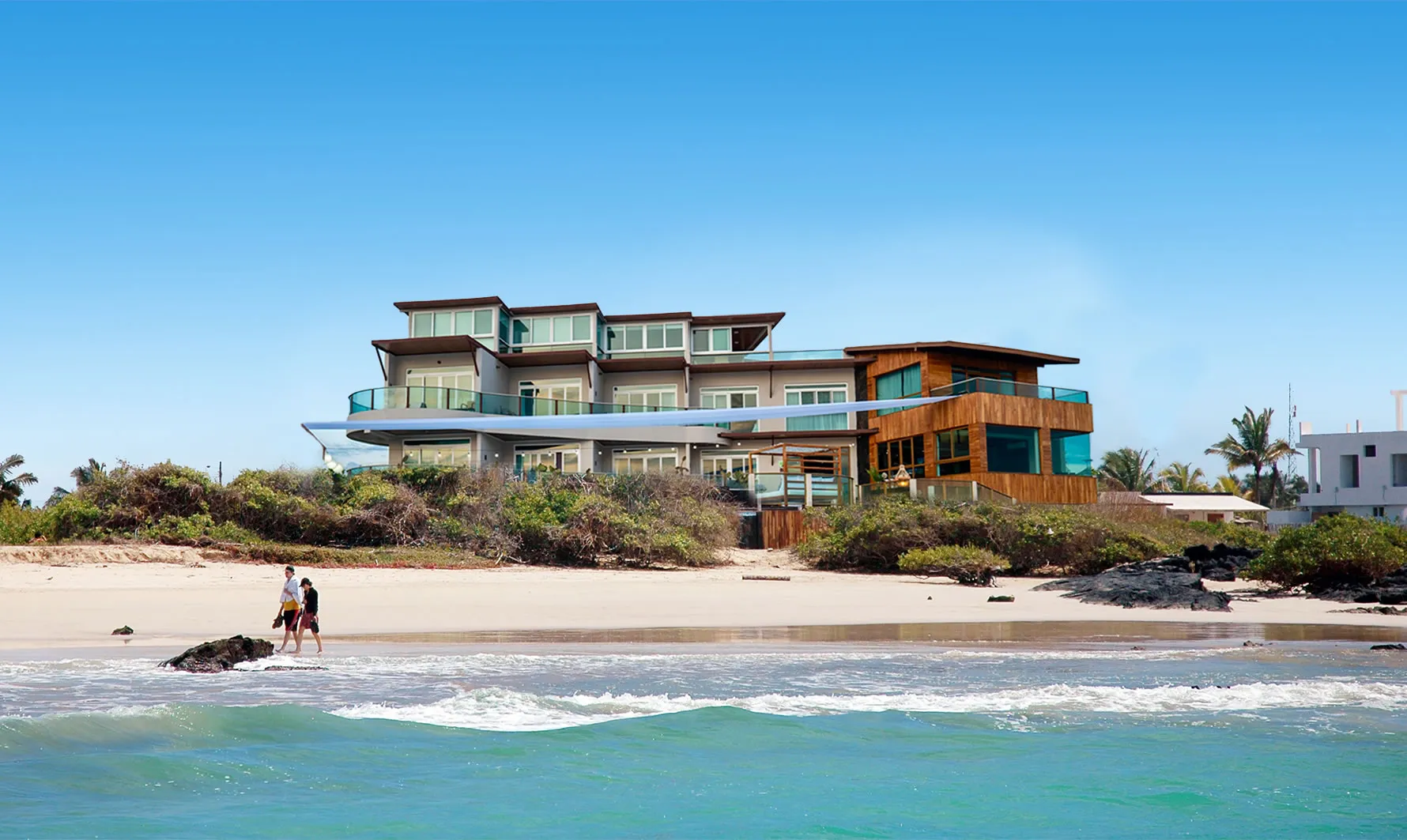 Iguana Crossing oceanfront view